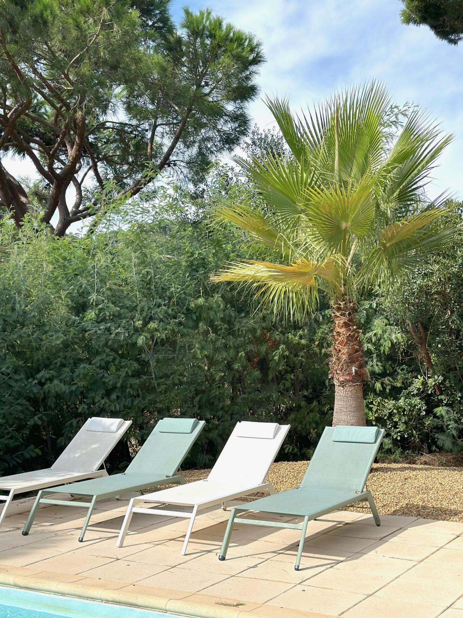 Villa Boca A Gigaro - Avec Vue Et Piscine Chauffee ラ・クロワ・ヴァルメ エクステリア 写真