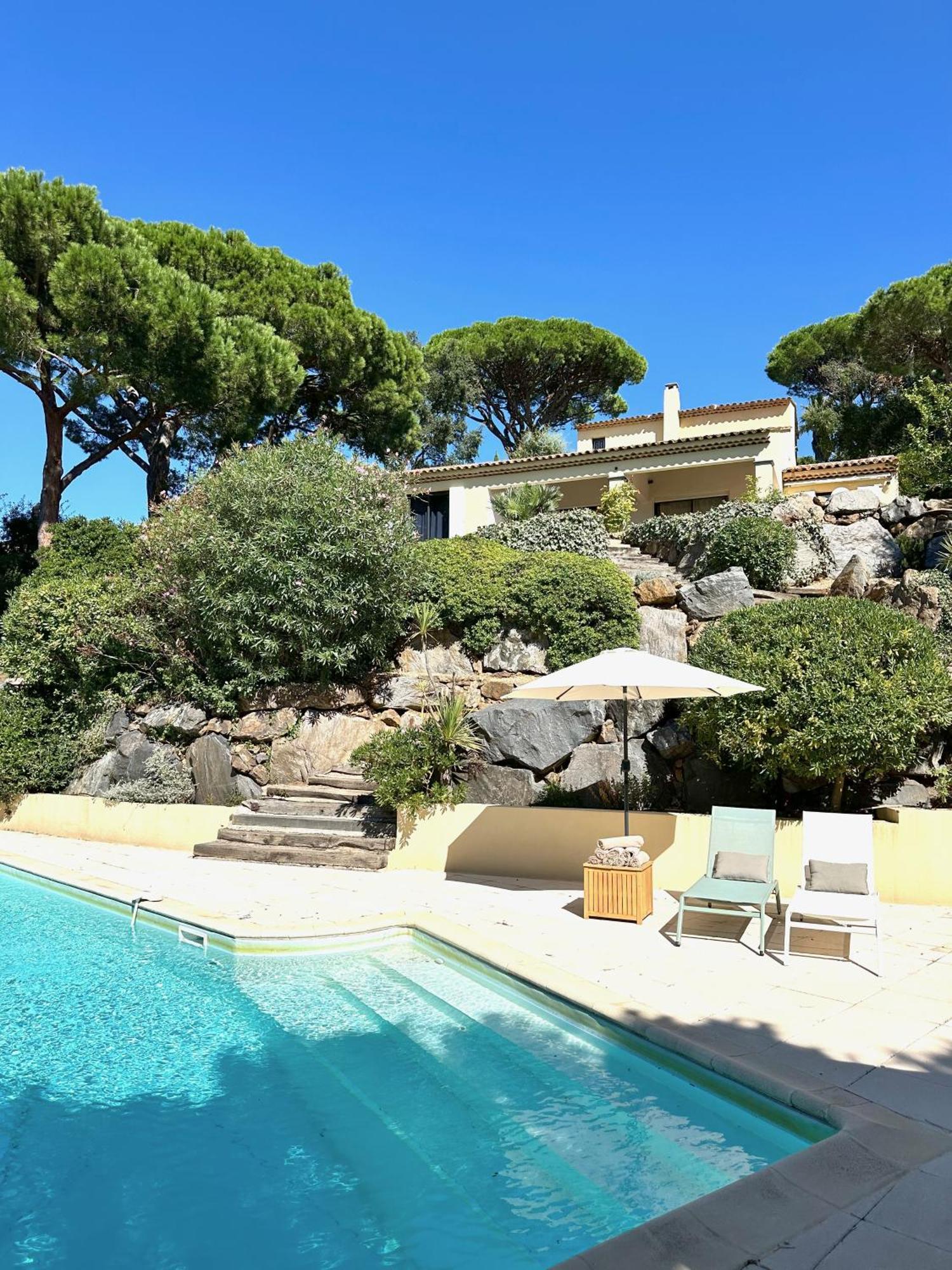 Villa Boca A Gigaro - Avec Vue Et Piscine Chauffee ラ・クロワ・ヴァルメ エクステリア 写真